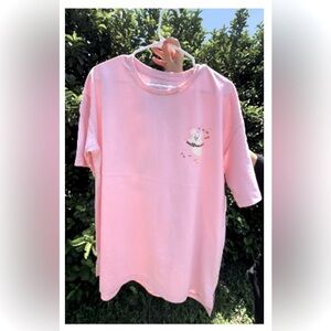 Disney Parks Cutie Mickey Minnie ghost collection Pink Tshirt small NWT 🩷👻